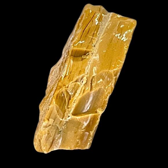 Carmel Chocolate Art Glass Cullet Slag Glass #5XL67 - Picture 2 of 6